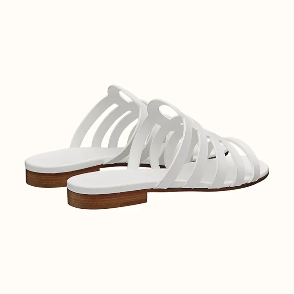 Hermes Camelia Sandal Blanc - Image 2