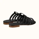 Hermes Camelia Sandal Noir
