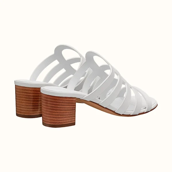 Hermes Celena Sandal Blanc - Image 3