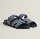 Hermes Chypre Sandal - Bleu Grignon