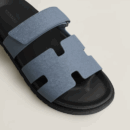 Hermes Chypre Sandal - Bleu Grignon