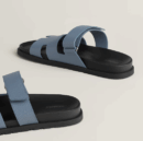 Hermes Chypre Sandal - Bleu Grignon