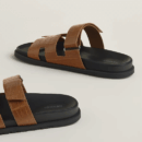 Hermes Chypre Sandal - Brun Fumé