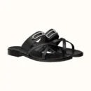 Hermes Claire Sandal Noir