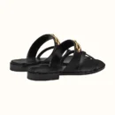 Hermes Claire Sandal Noir