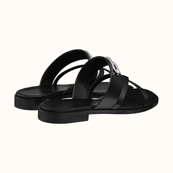 Hermes Claire Sandal Noir - Image 3