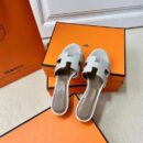 Hermes Crocodile Oran Women's Sandal