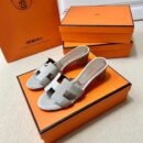 Hermes Crocodile Oran Women's Sandal