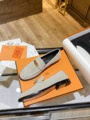 Hermes Destin Loafer Cream