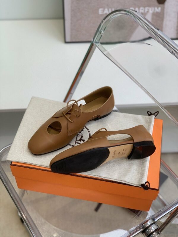 Hermes Electra 90 Sandal Brown - Image 4
