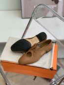 Hermes Electra 90 Sandal Brown