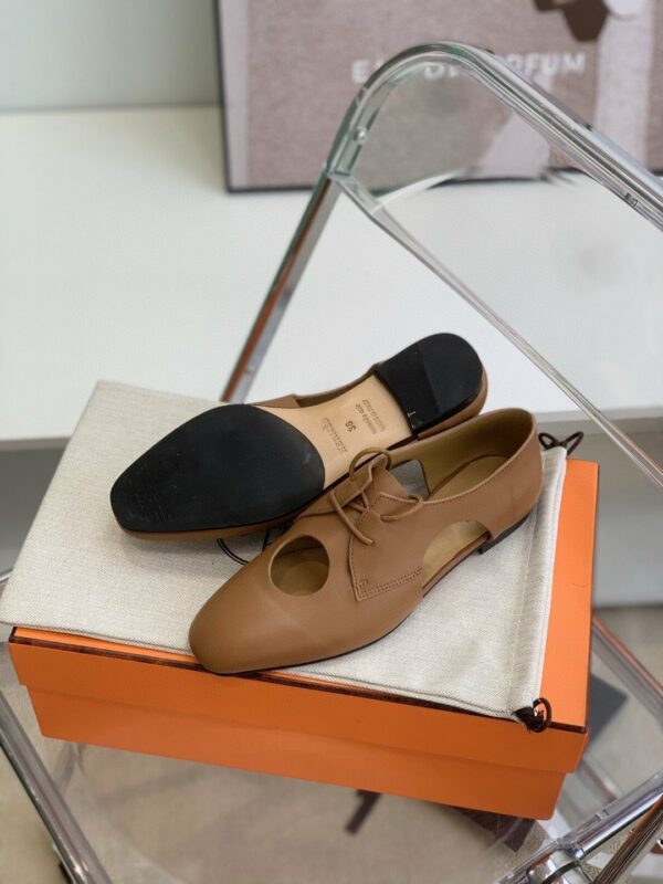 Hermes Electra 90 Sandal Brown - Image 6