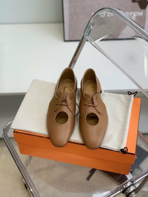 Hermes Electra 90 Sandal Brown - Image 9