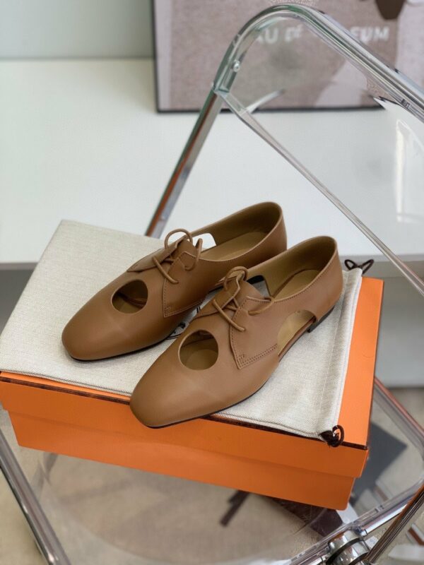 Hermes Electra 90 Sandal Brown - Image 3