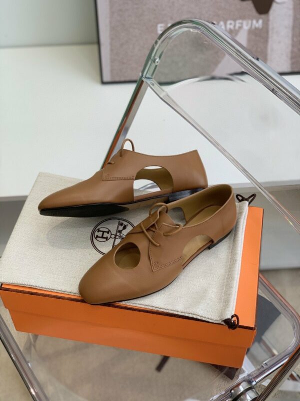 Hermes Electra 90 Sandal Brown - Image 5