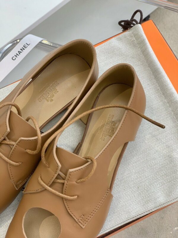 Hermes Electra 90 Sandal Brown - Image 8