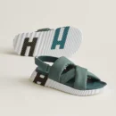 Hermes Electric Sandal Bleu / Bleu Pinede
