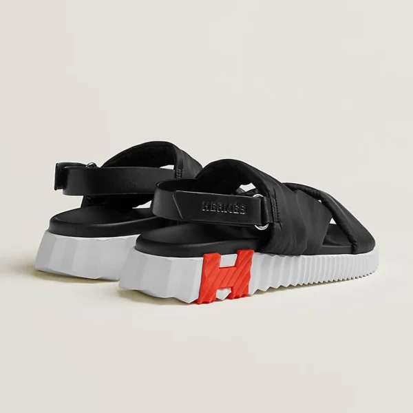 Hermes Electric Sandal Noir / Noir - Image 4