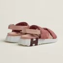 Hermes Electric Sandal Rose / Rose Opaline