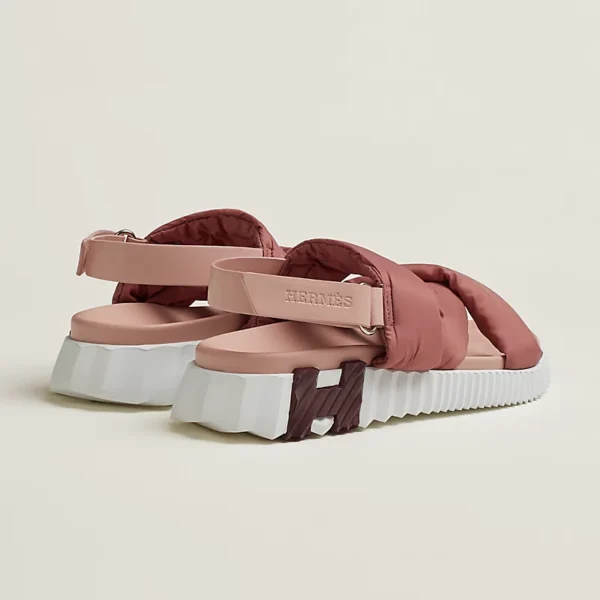 Hermes Electric Sandal Rose / Rose Opaline - Image 4
