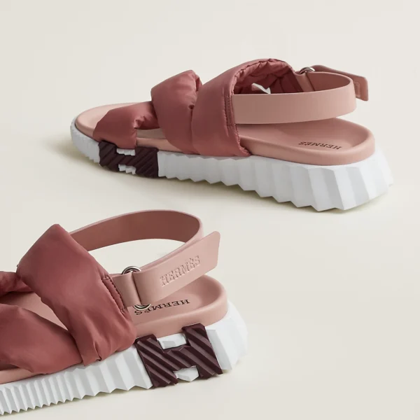 Hermes Electric Sandal Rose / Rose Opaline - Image 5