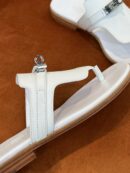 Hermes Elixir Neo Sandal White
