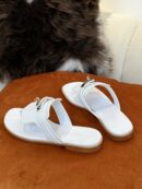 Hermes Elixir Neo Sandal White