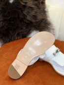 Hermes Elixir Neo Sandal White