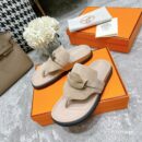Hermes Elixir Sandal Beige