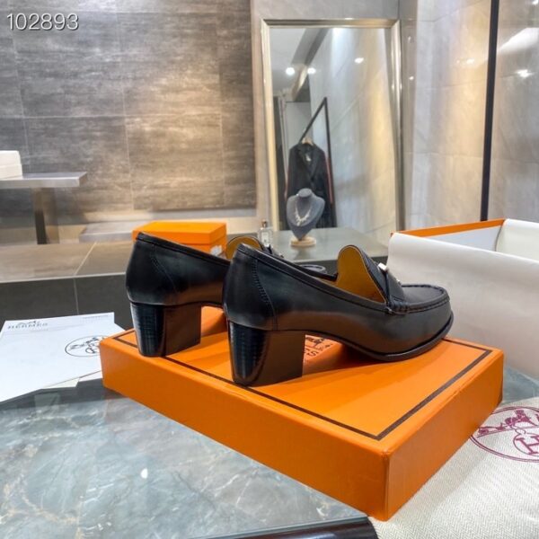 Hermes Elysee  Pump Black - Image 8