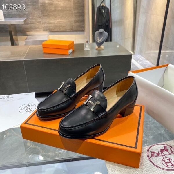 Hermes Elysee  Pump Black