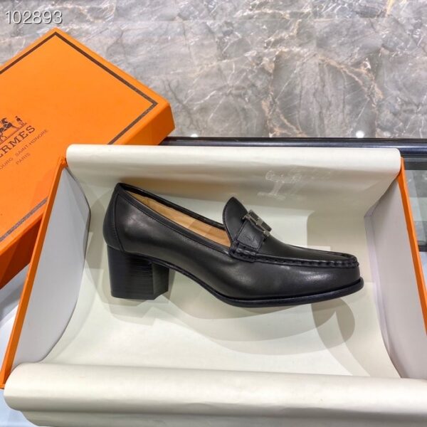 Hermes Elysee  Pump Black - Image 6