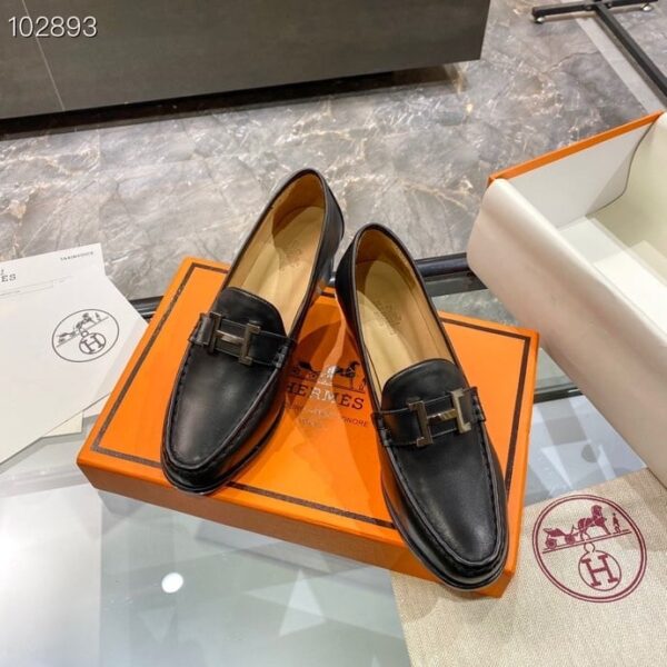 Hermes Elysee  Pump Black - Image 7