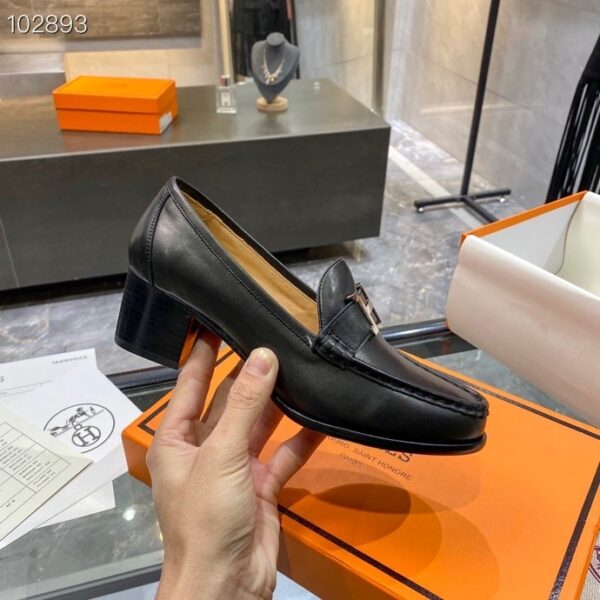 Hermes Elysee  Pump Black - Image 9