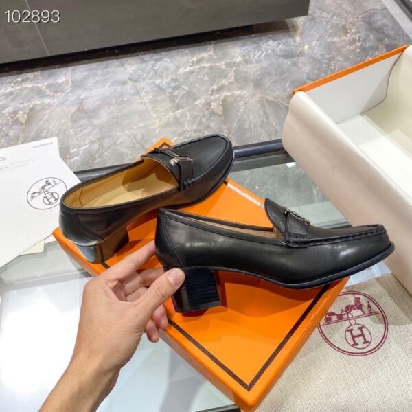 Hermes Elysee  Pump Black - Image 2