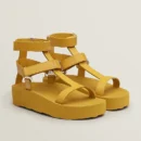 Hermes Enid Sandal Jaune Itauba