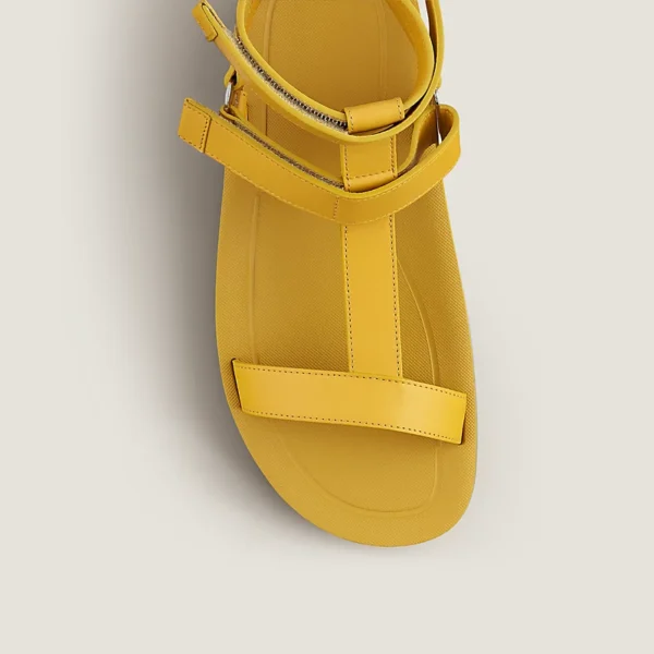 Hermes Enid Sandal Jaune Itauba - Image 4