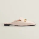 Hermes Esmee Mule Goatskin Blanc Poros