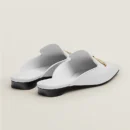 Hermes Esmee Mule Goatskin Blanc
