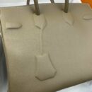 Hermes Etoupe Shadow Birkin 25 Brown