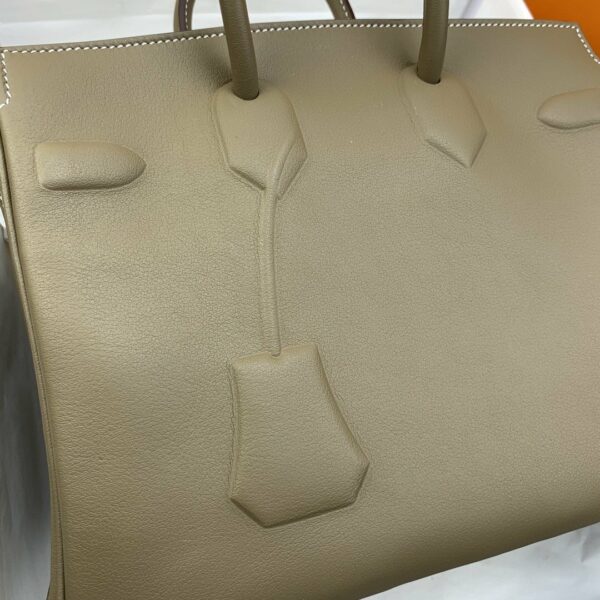 Hermes Etoupe Shadow Birkin 25 Brown - Image 8