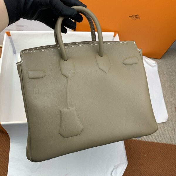 Hermes Etoupe Shadow Birkin 25 Brown - Image 2