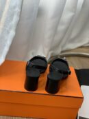 Hermes Eve 60 Sandal Black