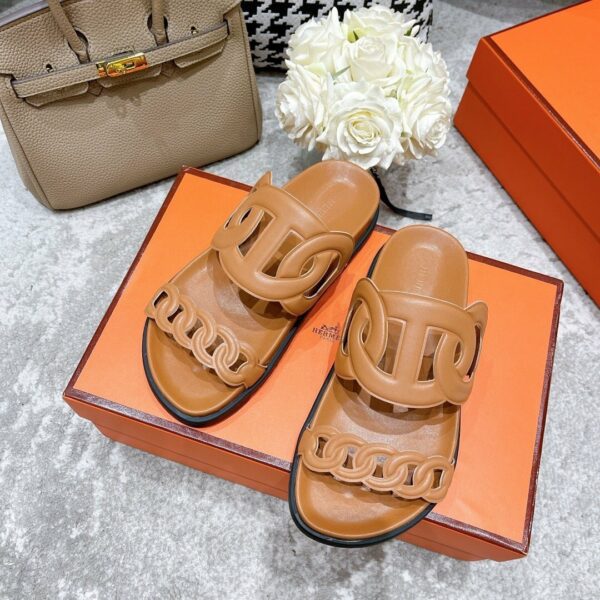 Hermes Extra Sandal Brown
