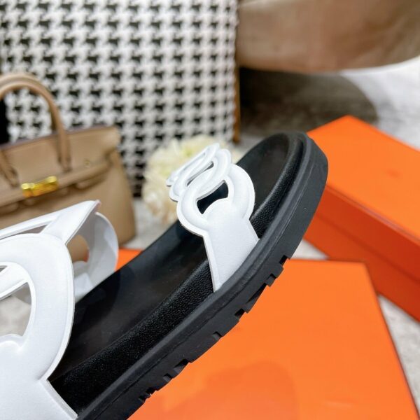 Hermes Extra Sandal White - Image 7