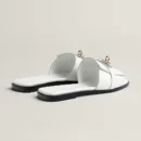 Hermes Giulia Sandal- Blanc