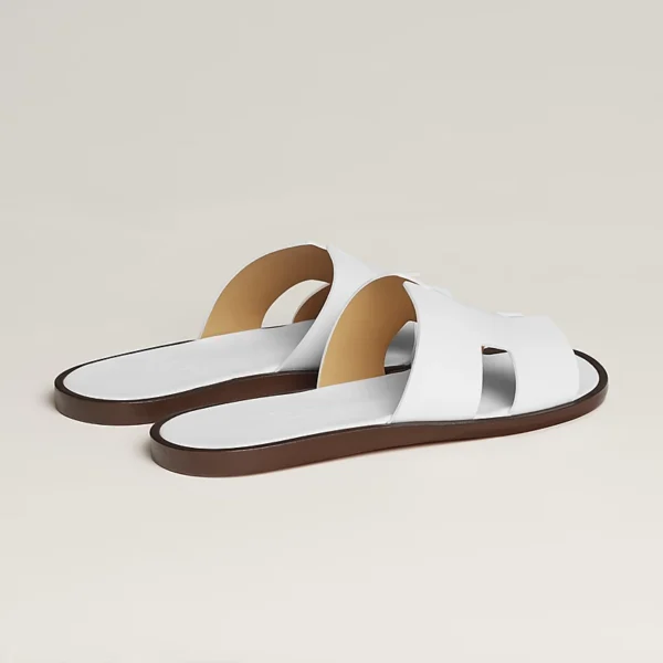 Hermes Izmir Sandal Men Shoes Blanc - Image 3