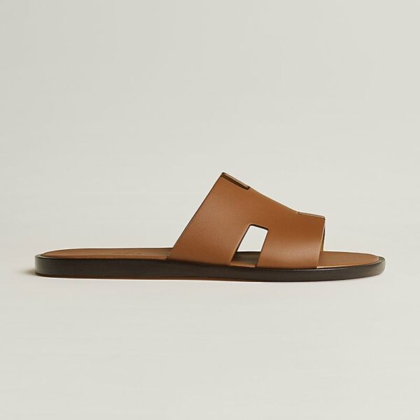 Hermes Izmir Sandal Men Shoes Gold - Image 2
