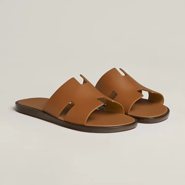 Hermes Izmir Sandal Men Shoes Gold