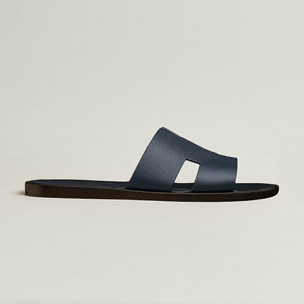 Hermes Izmir Sandal Men Shoes Marine - Image 4